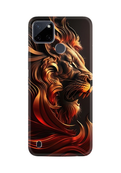 Realme C25y Kılıf Boutique Baskılı Resimli Süper Arslan Pcode -072