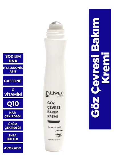 Liwec Derma Göz Çevresi Bakım Kremi 15 ML