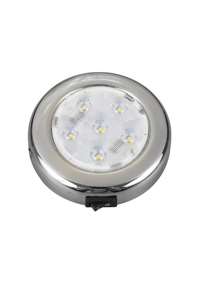 Labarka Düğmeli Tavan Lambası 6 LED'li 12V 10cm Gün Işığı