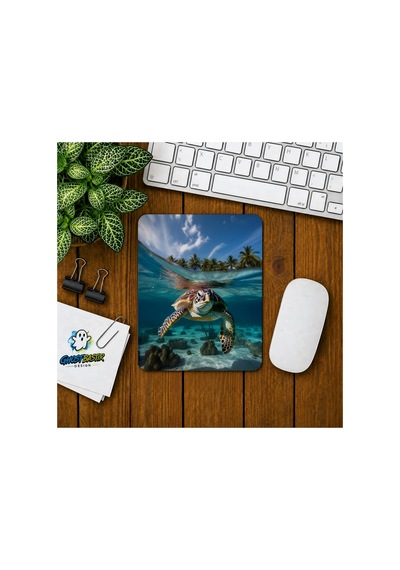 Caretta Caretta Baskılı Oyuncu Mousepad 049
