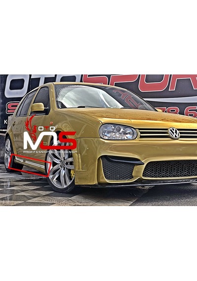 Vw Golf Mk4 R Marşpiyel Sağ Sol Takım Fiberglass Boyasız