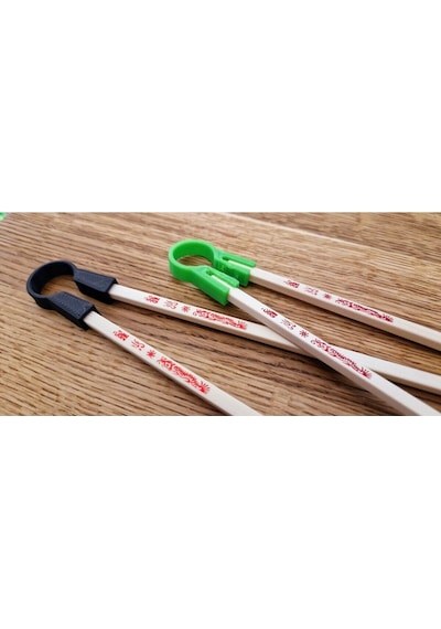 Chopstick Tutucu Aparat Chopstick Öğrenme Aparatı 2 Adet Renkli
