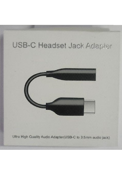 Usb-c Headset Jack Adapter Usb-c To 3,5mm Audio Jack
