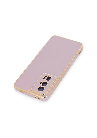 Xiaomi Poco F5 Pro Kılıf Volet Silikon - Mor 0.2M-Çok Renkli
