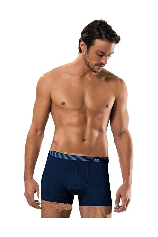Dagi Erkek Lacivert Compact Düz Boxer- 5210l
