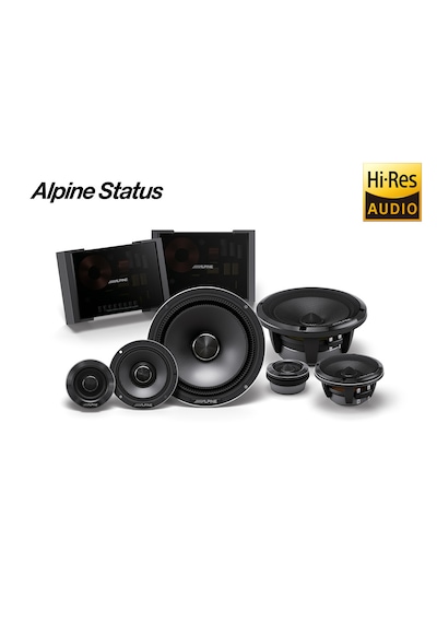 Alpine Hdz-653 Hi-res 6-1 / 2" 16,5 Cm Komponent Hoparlör Seti