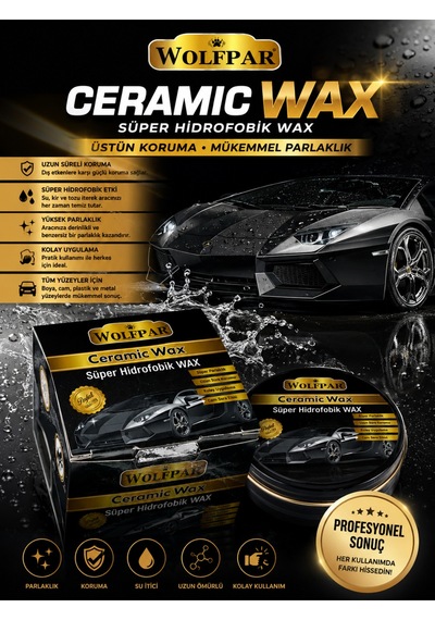 Ceramic Wax Süper Hidrofobik Wax