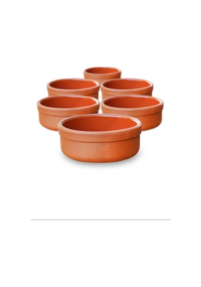 Güveç Kabı Kase Set 6 Adet Royaleks-67539 001 Siyah
