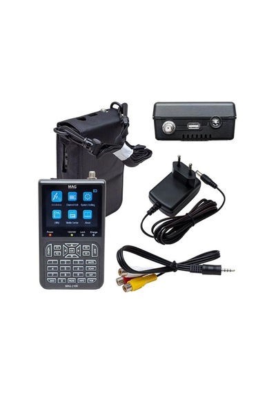 Mag Mag-2100 3.5 Dvb-s/s2 Lcd Ekran Görüntülü Hd Uydu Yön Sinyal Bulucu