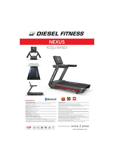 Diesel Fitness Nexus Koşu Bandı