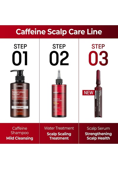 Kafein İçeren Dökülme Karşıtı Bakım Şampuanı Caffeine Scalp Shampoo 500ml Cherry Blossom
