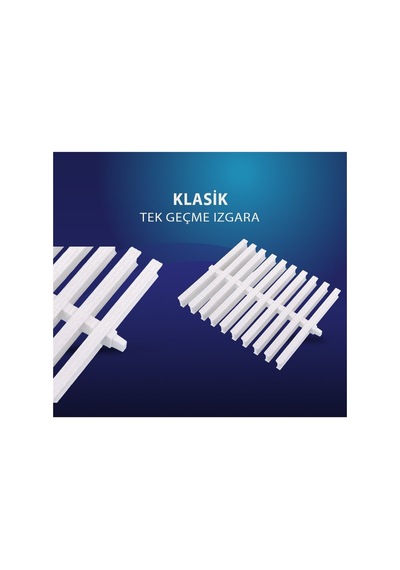 Havuz Izgarası Tek Geçmeli 20 Cm 10 Mt - 867258279