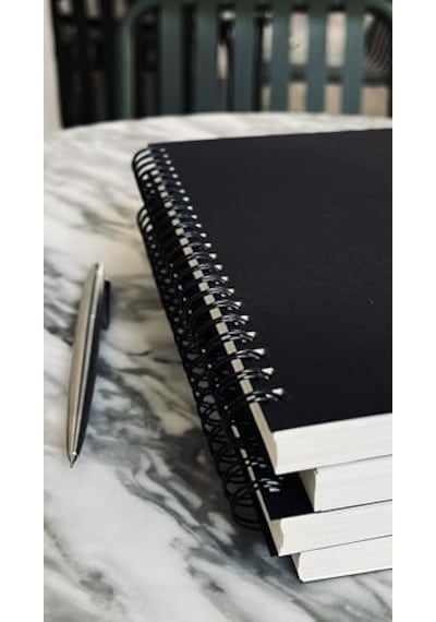 Kapak Defter A5 Siyah Genel