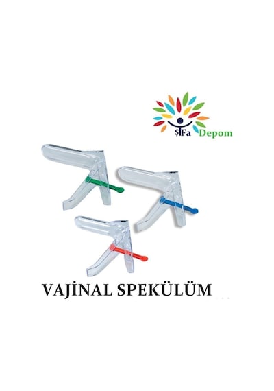 Vajinal Spekülüm S / M / L 10 Adet Vajinal Spekülüm Steril L