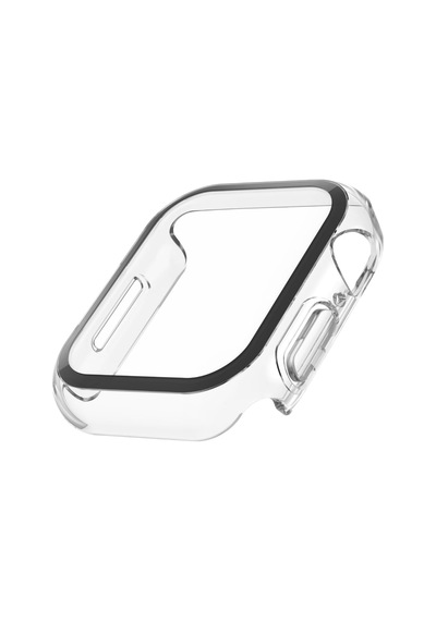 Apple Watch İle Uyumlu Kasa Koruyucu Kılıf, 360 Tam Koruma, Ekran Koruyuculu Klasik Tasarım, Series 10/11 42mm / 46mm, 45mm, 44mm, 41mm, 40mm, 38mm Şeffaf, 40mm Çok Renkli