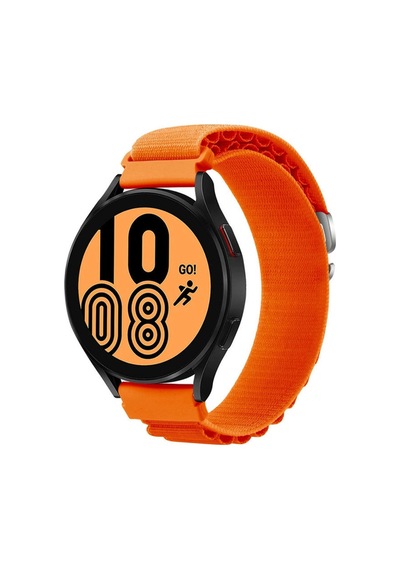 Watch 22mm Kr410 Kumaş Kordon - Turuncu
