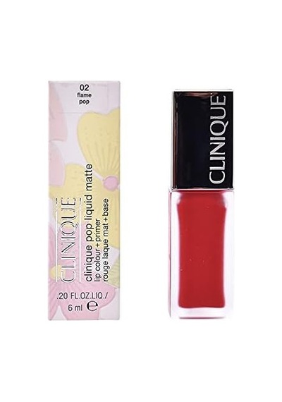 Pop Lip Colour 02 Flame Pop Ruj 1 Paket 1 X 6 Ml 0