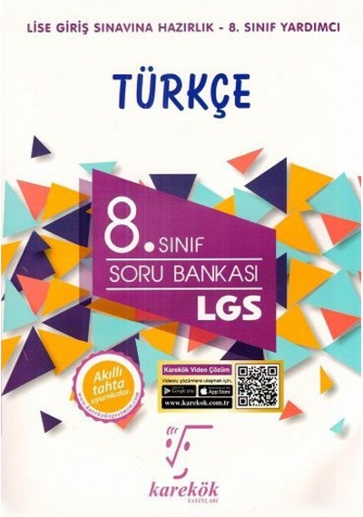 Kitapaktuel-Karekök 8. Sınıf Lgs Türkçe Soru Bankası