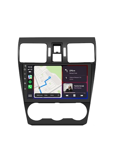 Subaru Levorg 2015-2018 Android Multimedya Carplay Android Auto Navigasyon Kameralı 6gb Ram 64gb 9"