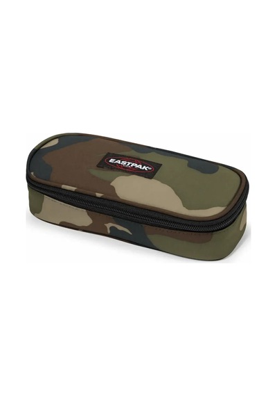 Eastpak Oval Single Camo Kalem Kutusu Ek0007171811 Kamuflaj - Gri