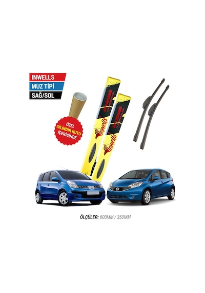 Nissan Note İnwells Muz Silecek (2006-2014)