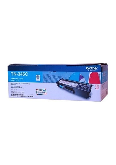 Brother TN-345C Mavi Toner 3500 Sayfa