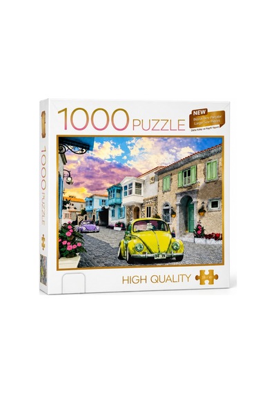 1000 Parça İlk Arabam Puzzle 48 X 68 Cm Yüksek Baskı Kaliteli Eğlenceli Puzzle