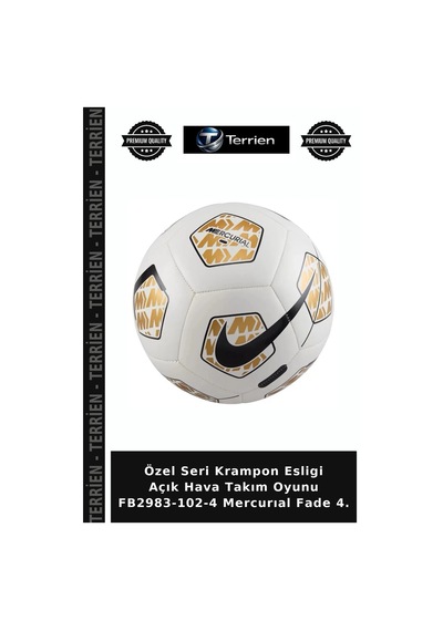 Terrien Özel Seri Krampon Esligi Açık Hava Takım Oyunu Fb2983-102-4 Mercurıal Fade 4. Çok Renkli