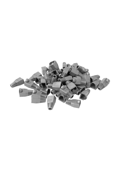 Qport Q-P5G Rj45 Konnektör Kılıfı 50'Li Paket Gri