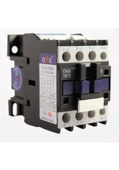 Oag D1810 7.5 Kw Ac Kontaktör D Tipi 18 Amper