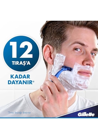Gillette Blue3 Comfort Kullan At Erkek Tıraş Bıçağı 8 Adet