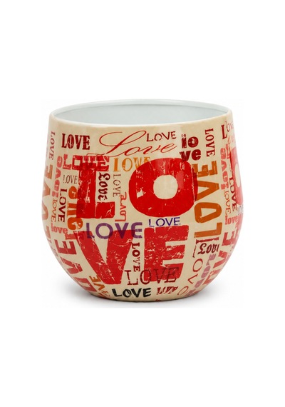 Love Metal Saksı S
