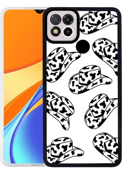 Xiaomi Redmi 9c Kılıf Zore M-fit Desenli Kapak Hat No5