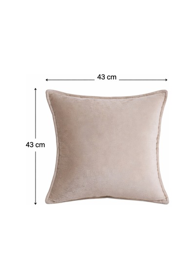 Dekoratif Kırlent Yastık, Modern Tasarım, Yumuşak Kumaş, Oturma Odası Koltuk Süs Yastığı Bej - 841125980 Bej