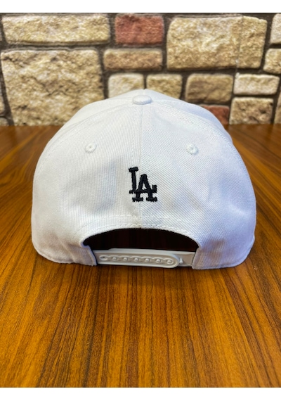 Hamze La Los Angeles Hiphop Snapback Rapper Baseball Drip Şapka Cap Beyaz