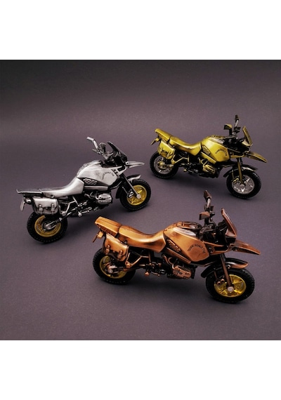 Periboia Dekoratif Metal Motor