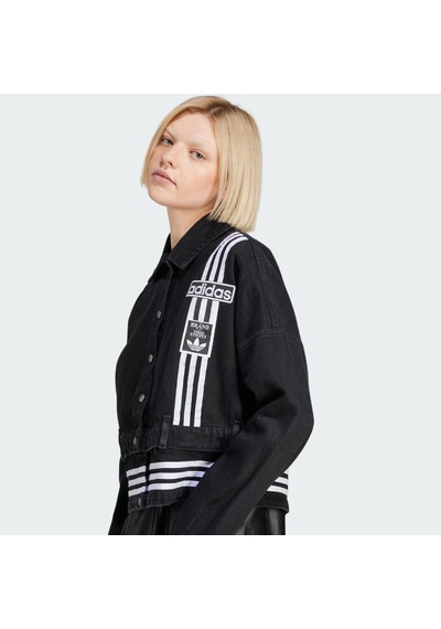 Trublc Adidas Kadın Günlük Eşofman Üstü Adibreak Denim Two-ın-one Track Top Jj3095 Siyah