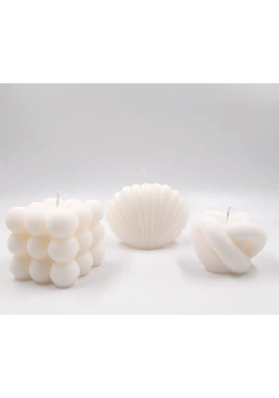 Bernami Mumluk Şamdanpinterest Bubble Mum Set Diğer