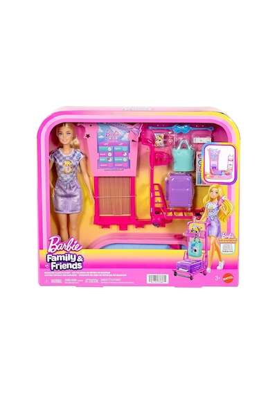 Barbie Bagaj Teslim Noktası Oyun Seti Jmj49
