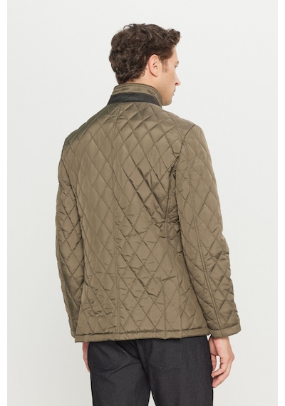Altınyıldız Classıcs Erkek Hakı Standart Fit Normal Kesim Dik Yaka Yan Cepli Overcoat Haki