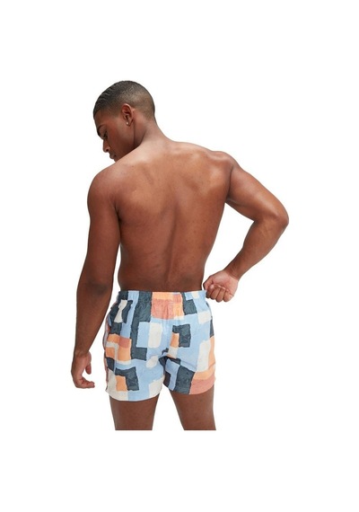 Speedo Digital Print Erkek Şort Mayo C-spe800330e5031- Mavi