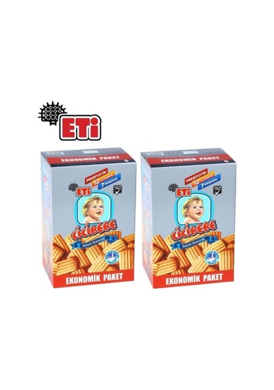 Eti Cicibebe 6+ Ay Bebek Bisküvisi 2 x 1 KG