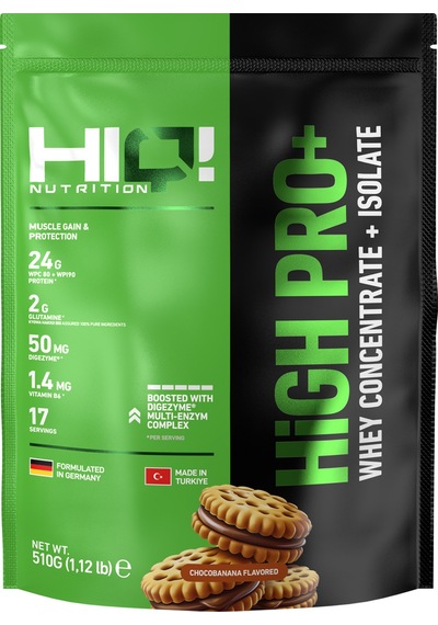 Hıq High Pro+ 510gr Chocobanana Flavored