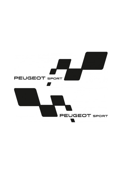 Peugeot Sport Yan Kapı Için Çamurluk Sticker 2 Adet Sağ Sol