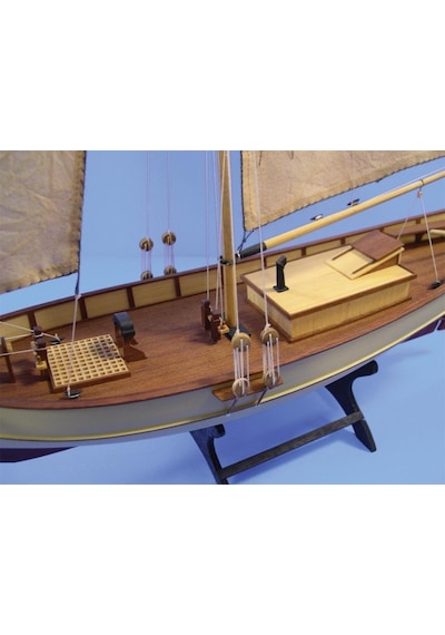 Türk Model 1/50 125 Boğaziçi Kotrası, 52,5 Cm. Ahşap Model Kiti-55221