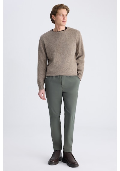 D's Damat Ds Damat Regular Fit Haki Armürlü Pamuklu Jogger Pantolon 4hc03s2133242 H01