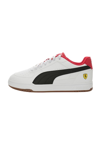 309197-01 Puma Ferrari Caven Iıı Erkek Spor Ayakkabı Beyaz 309197-01 Beyaz - Kırmızı