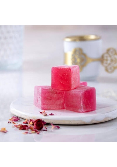5kg Gül Aromalı Lokum Mevlid Lokumu Bayram Lokumu