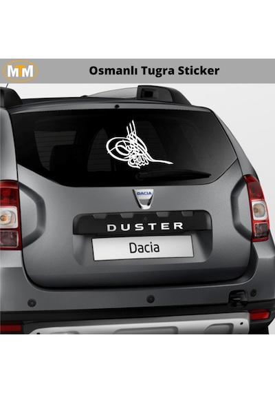 Osmanlı Tuğra Oto Sticker (282403796)