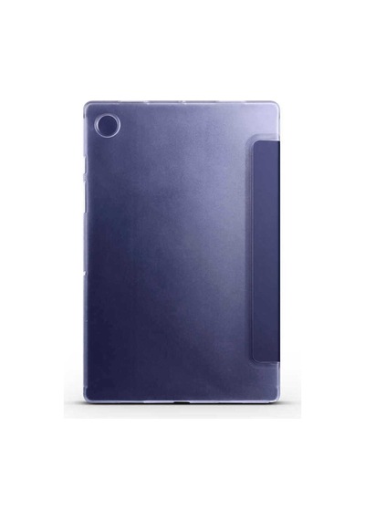 Galaxy Uyumlu  Tab A8 10.5 Sm-x200 2021 Bulut E-ticaret Smart Cover Standlı 1-1 Kılıf-turuncu Arka Kapak